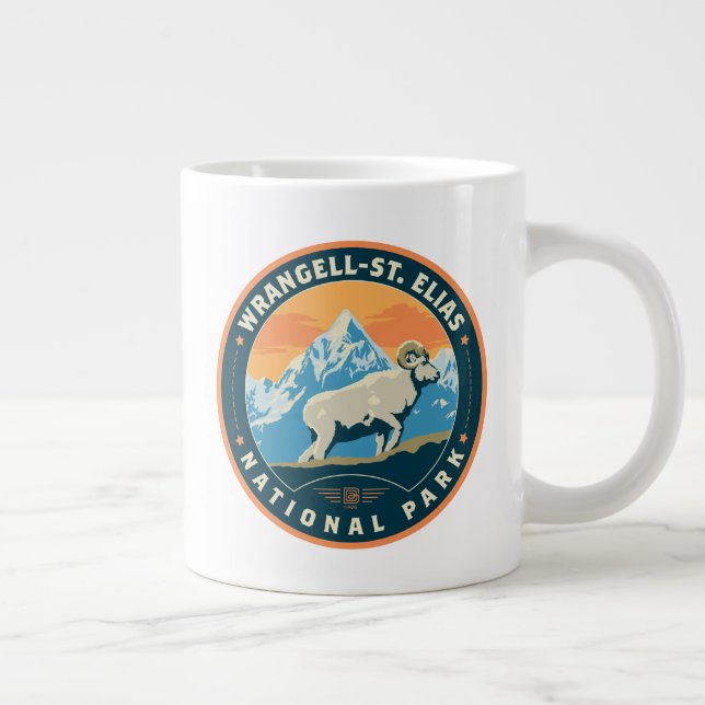 Taza De Café Gigante Parque nacional Wrangell-St Elias (Derecha)