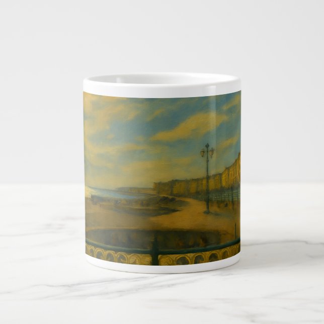 Taza De Café Gigante Paseo Marítimo de Brighton (Frente)