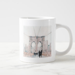 Taza De Café Gigante Paseo matinal temprano - Nueva York
