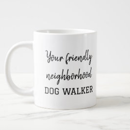 Taza De Café Gigante Paseo por perros