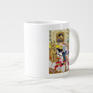 Taza De Café Gigante Paseo-uno-Gallo-Caballo