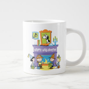Taza De Café Gigante Pasillos Embrujados de Maniotas Halloween