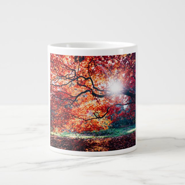 Taza De Café Gigante Pasión por la vida (Frente)