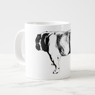 Taza De Café Gigante Paso Confiado, Calma Matutina
