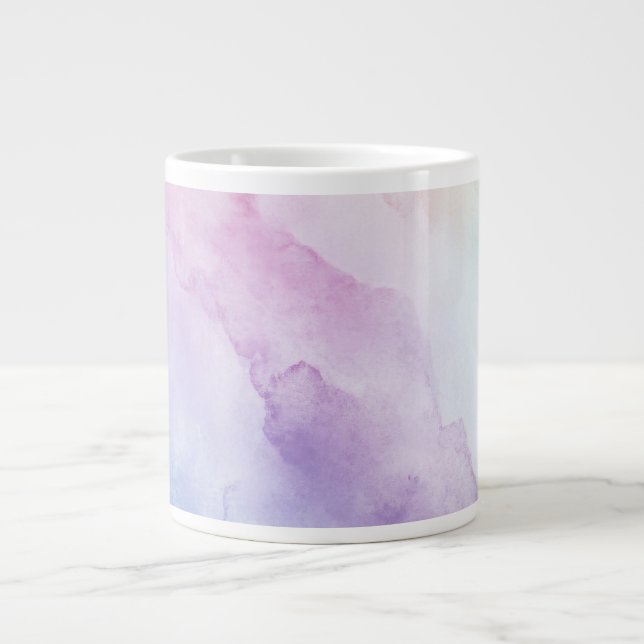 Taza De Café Gigante Pastel Splash Mug (Frente)
