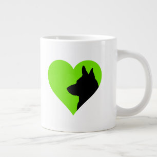 Taza De Café Gigante Pastor alemán Coffee Mug