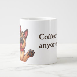 Taza De Café Gigante Pastor alemán Cualquiera café MUG
