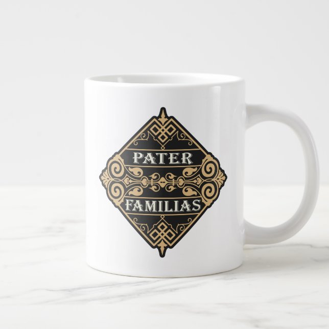 Taza De Café Gigante Pater Familias (Padre de la Familia) (Derecha)