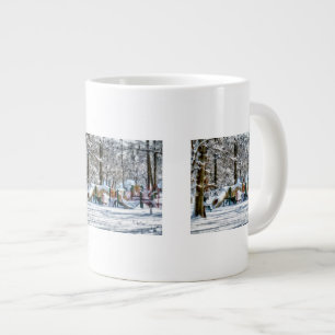 Taza De Café Gigante Patio del invierno