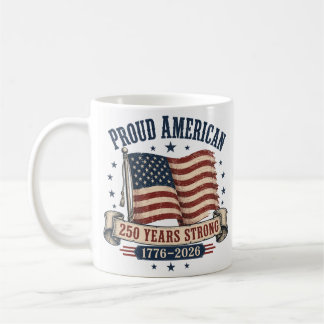 Taza de café gigante patriótica del 250 aniversari