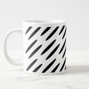 Taza De Café Gigante Patrón abstracto