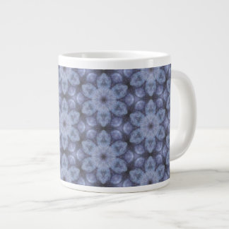 Taza De Café Gigante Patrón azul