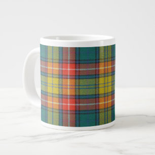 Taza De Café Gigante Patrón Buchanan Antiguo Tartán