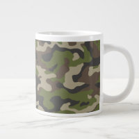 Patrón de camuflaje verde