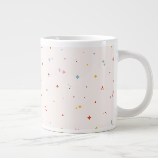 Taza De Café Gigante Patrón de estrella de Pastel (Derecha)