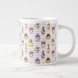Taza De Café Gigante Patrón de frasco de Perfume