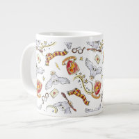 Patrón de Hedwig en acuarela GRYFFINDOR™