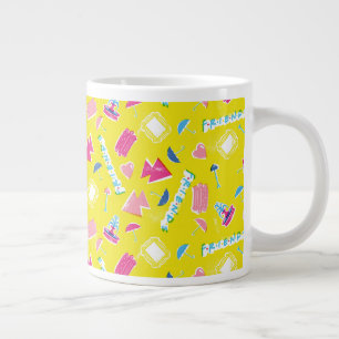 Taza De Café Gigante Patrón de icono Neon FRIENDS™