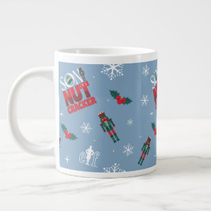 Taza De Café Gigante Patrón de invierno Elf "Hijo de un Nutcracker"