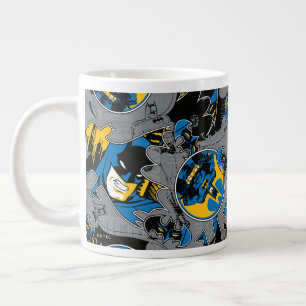 Taza De Café Gigante Patrón de lanzamiento a toda velocidad de Batman