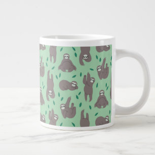 Taza De Café Gigante Patrón de ranura corta