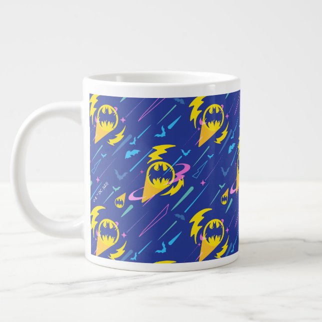 Taza De Café Gigante Patrón de señalización Batman Bat para siempre (Izquierda)