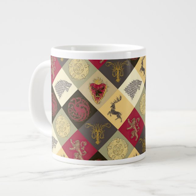 Taza De Café Gigante Patrón de Sigil de Juego de Tronos (Izquierda)