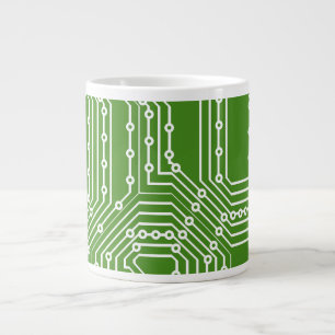 Taza De Café Gigante Patrón de tablero de PC