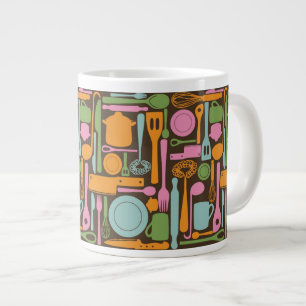 Taza De Café Gigante Patrón de utensilios de cocina 3