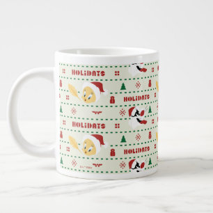 Taza De Café Gigante Patrón de vacaciones de LOONEY TUNES™ SYLVESTER™ y