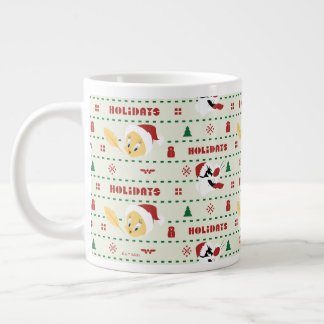 Taza De Café Gigante Patrón de vacaciones de LOONEY TUNES™ SYLVESTER™ y