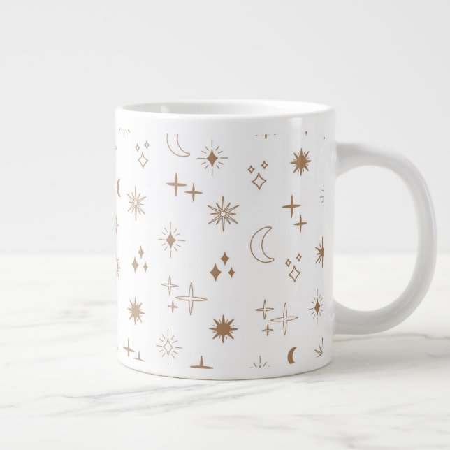 Taza De Café Gigante Patrón Estrella Astrológica (Derecha)
