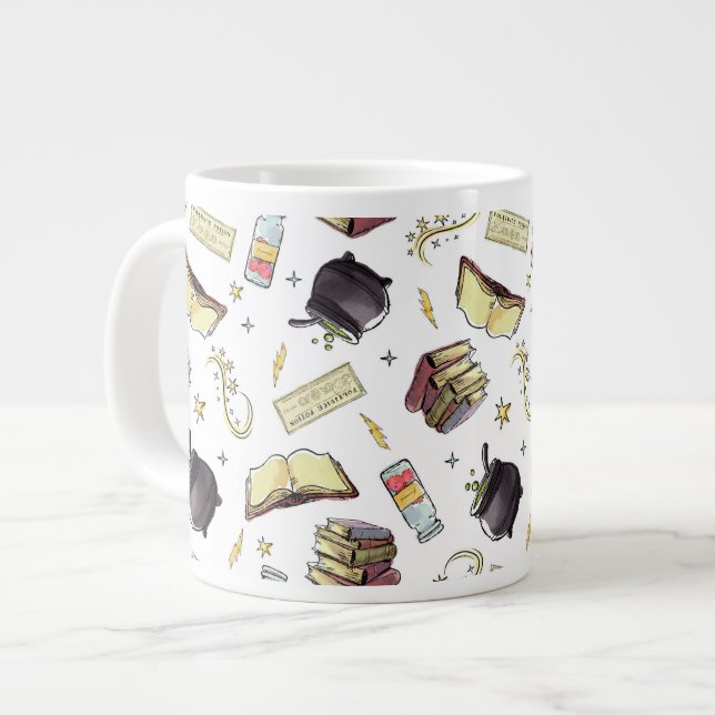 Taza De Café Gigante Patrón HARRY POTTER™ Spelts & Books (Izquierda)