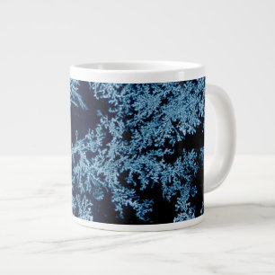 Taza De Café Gigante Patrones de escarcha en primer plano, California