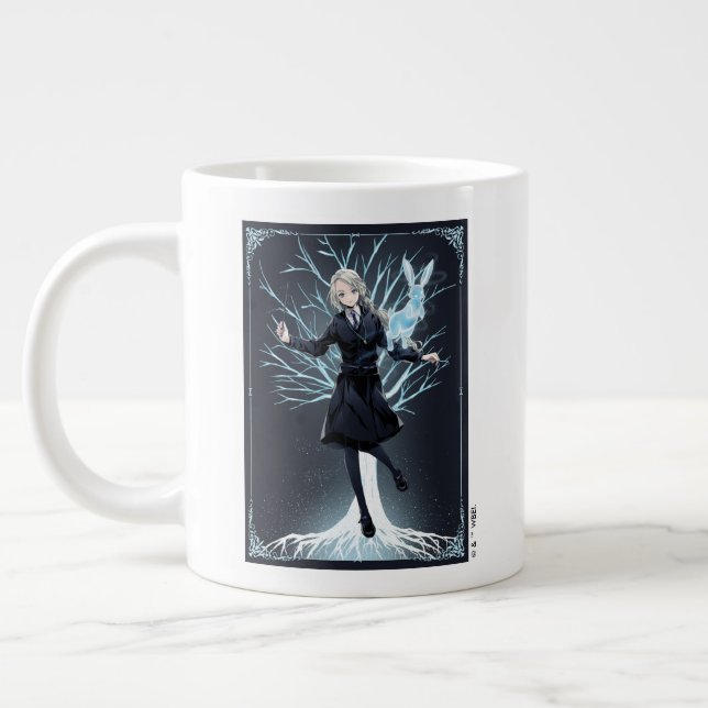 Taza De Café Gigante Patrono de Conejo de Anime Luna Lovegood (Izquierda)