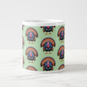 Taza De Café Gigante Pavo silvestre