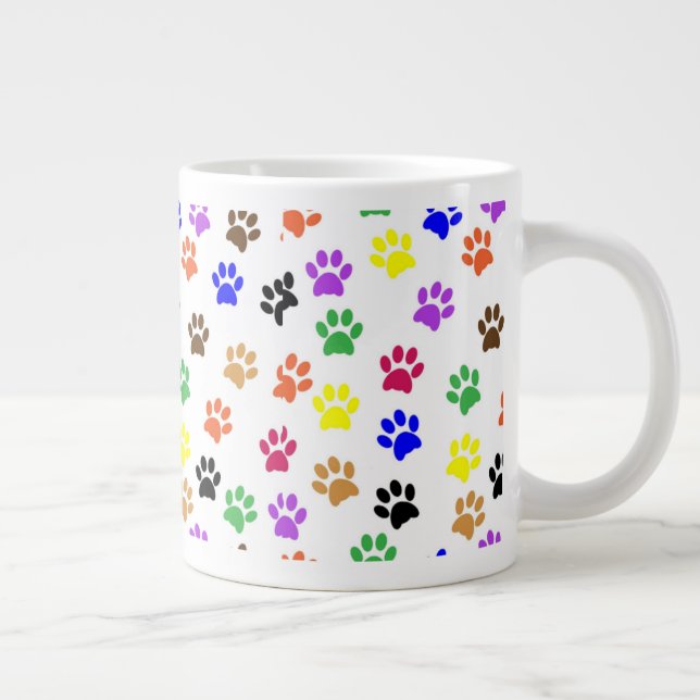 Taza De Café Gigante ¡Paws para un descanso de cuppa! (Derecha)