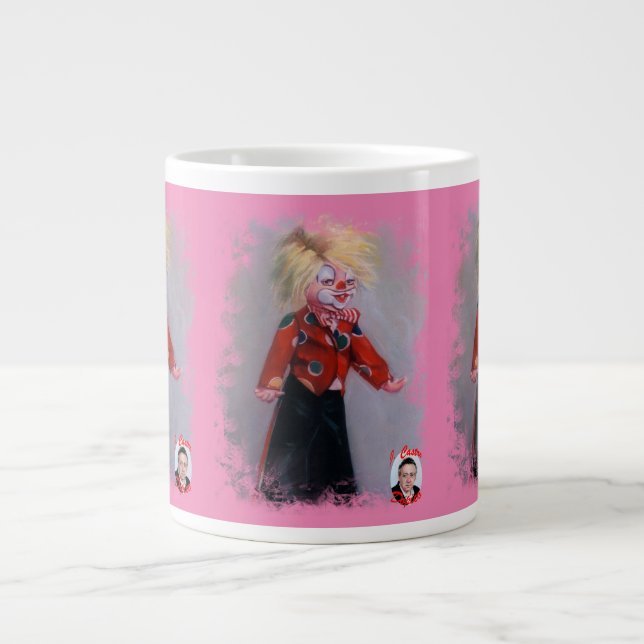 Taza De Café Gigante Payaso (Frente)