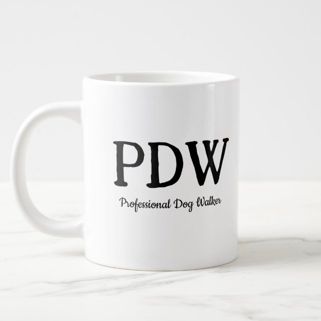 TAZA DE CAFÉ GIGANTE PDW (Izquierda)
