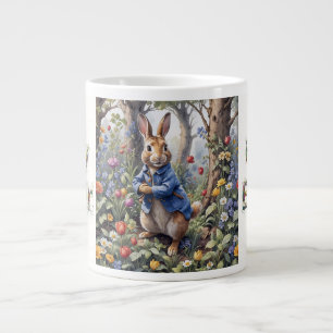 Taza De Café Gigante Pedro Conejo de Pascua Feliz Pascua
