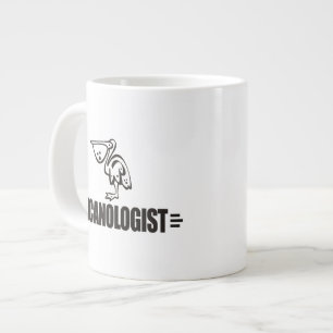 Taza De Café Gigante Pelícano Divertido