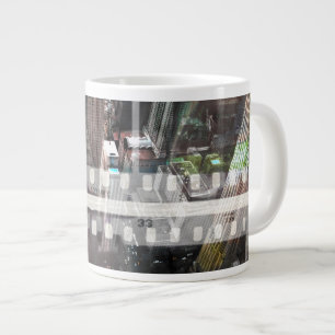 Taza De Café Gigante Película abstracta