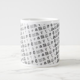 Taza De Café Gigante Pencil Animal Collection Mug