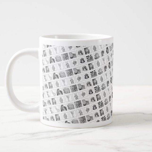 Taza De Café Gigante Pencil Animal Collection Mug (Izquierda)