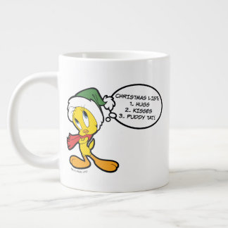 Taza De Café Gigante Pensamientos de los Navidades de TWEETY™