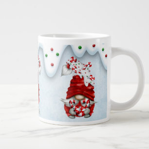 Taza De Café Gigante Pensando en ti - Jumbo Mug