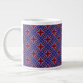 Taza De Café Gigante Pentas On Purple