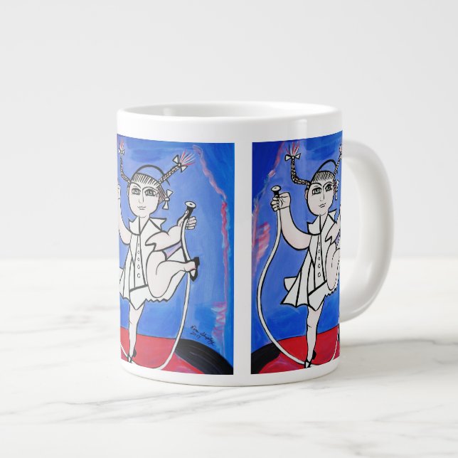 TAZA DE CAFÉ GIGANTE PEQUEÑA LULU (Derecha)