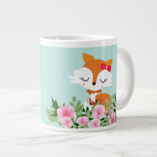 Taza De Café Gigante pequeño zorro Jumbo Mug