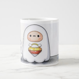 Taza De Café Gigante Pequeños y pequeños fantasmas Halloween
